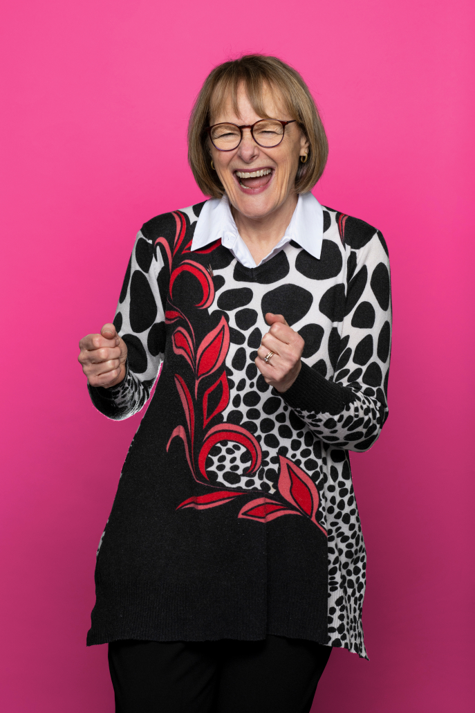 Linda Leclerc de l'École du yoga du rire